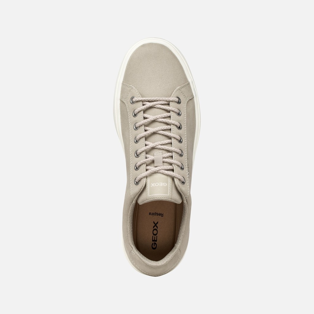 Low top sneakers BALTMOORE MAN Sand - image number 5 | GEOX