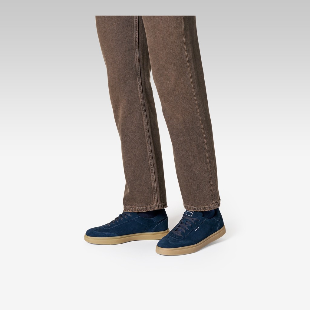 Low top sneakers BALTMOORE MAN Navy - image number 1 | GEOX