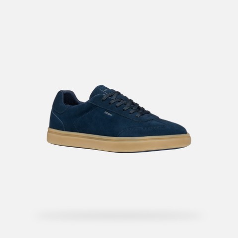 Low top sneakers BALTMOORE MAN Navy - image number 4 | GEOX