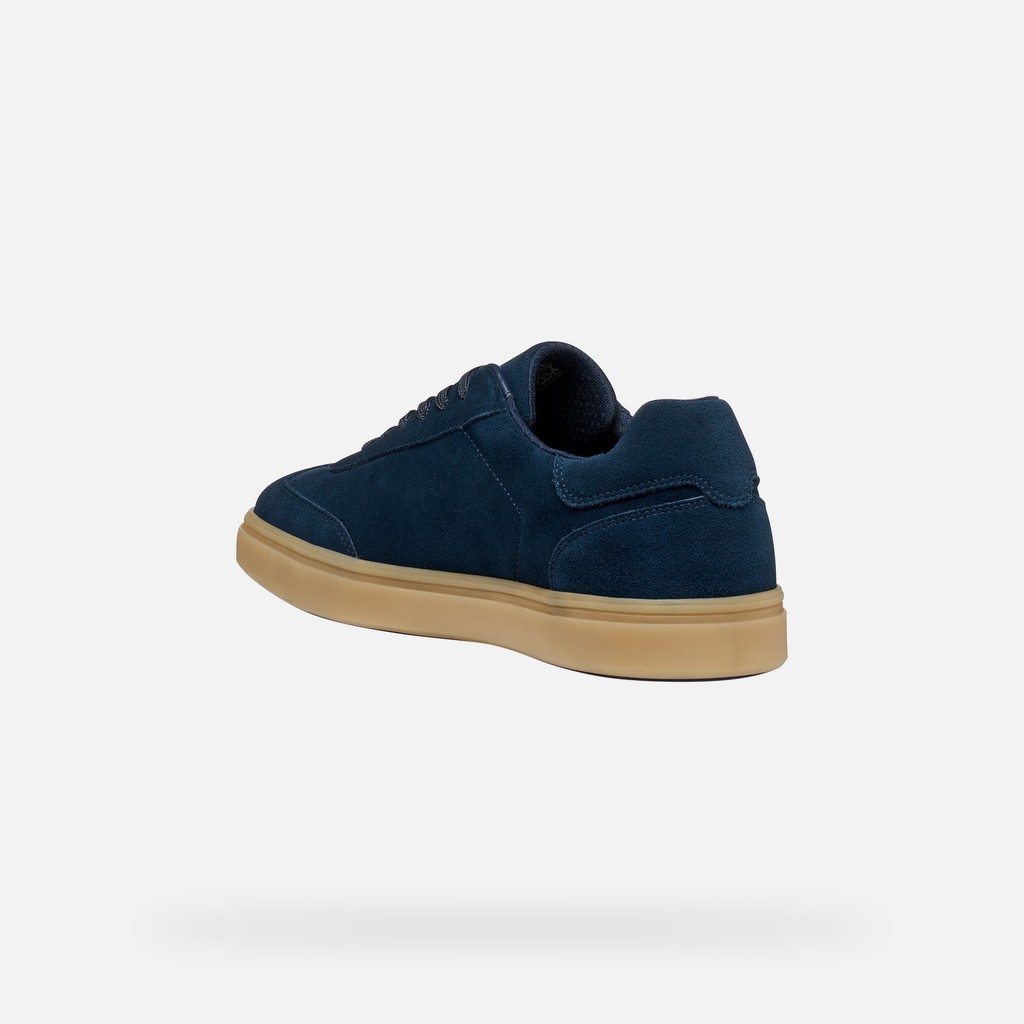 Low top sneakers BALTMOORE MAN Navy - image number 5 | GEOX