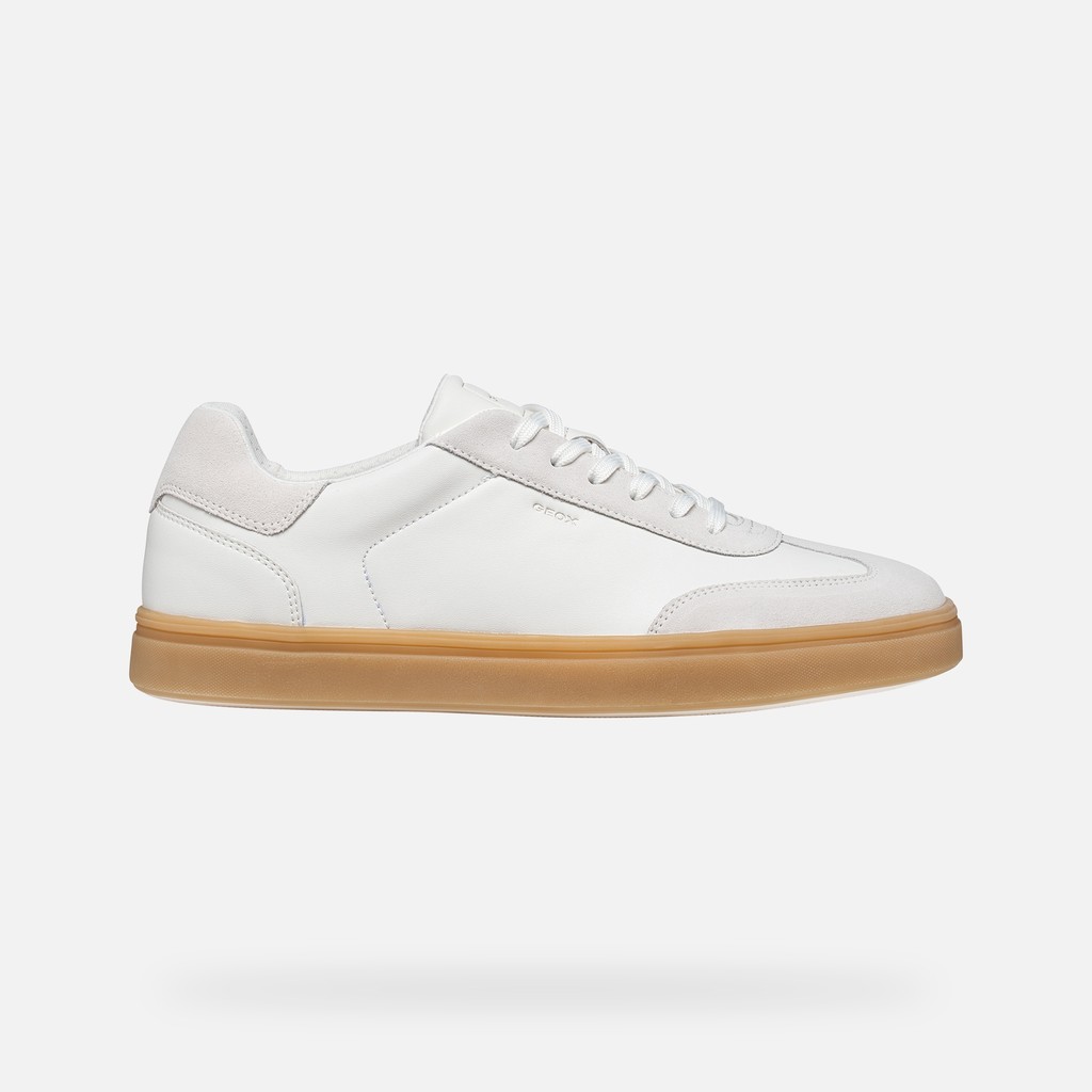 Low top sneakers BALTMOORE MAN White/Off White - image number 1 | GEOX