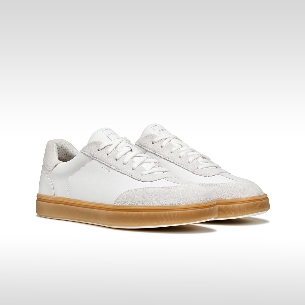 Low top sneakers BALTMOORE MAN White/Off White - image number 2 | GEOX
