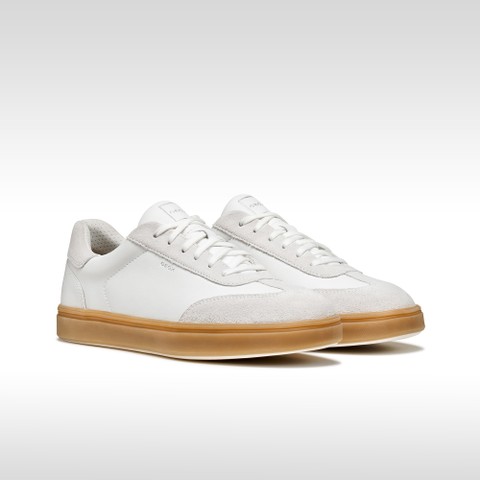Low top sneakers BALTMOORE MAN White/Off White - image number 2 | GEOX
