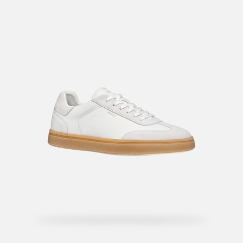 Low top sneakers BALTMOORE MAN White/Off White - image number 2 | GEOX