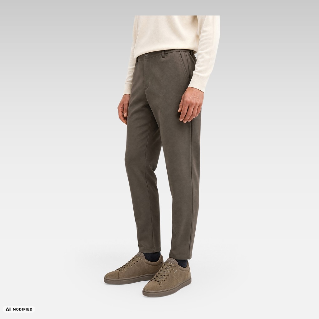 Low top sneakers BALTMOORE MAN Dove Gray/Taupe - image number 1 | GEOX