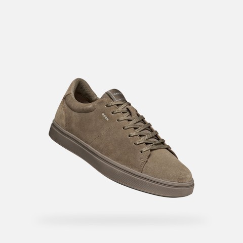 Low top sneakers BALTMOORE MAN Dove Gray/Taupe - image number 5 | GEOX