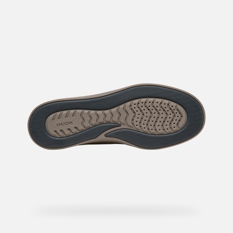 Low top sneakers BALTMOORE MAN Dove Gray/Taupe - image number 7 | GEOX