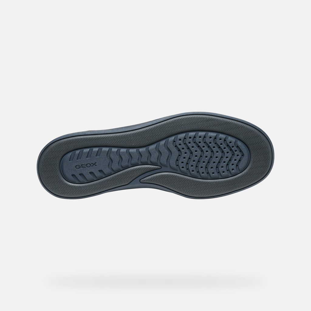 Low top sneakers BALTMOORE MAN Navy - image number 7 | GEOX