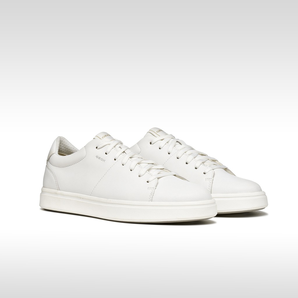 Niedrige Sneakers BALTMOORE HERR Wei&szlig; - image number 2 | GEOX