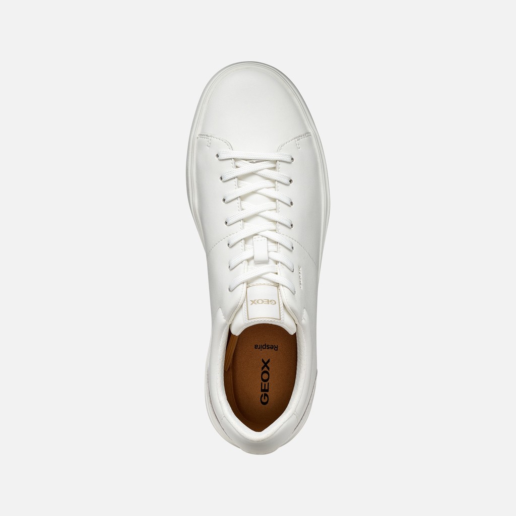Sneakers basse BALTMOORE UOMO Bianco - image number 5 | GEOX
