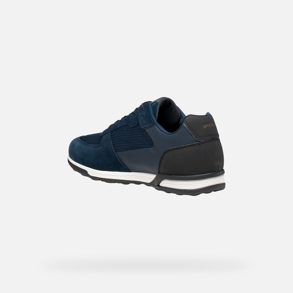 Sneakers basse SPHERICA ACTIF X3 UOMO Blu navy/Nero - image number 3 | GEOX