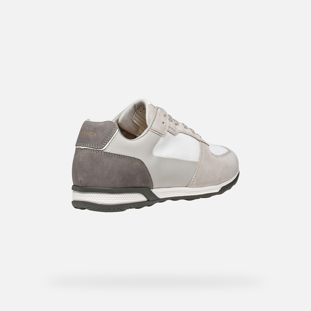 Baskets basse SPHERICA ACTIF X3 HOMME Gris clair/Gris Fonc&eacute; - image number 4 | GEOX