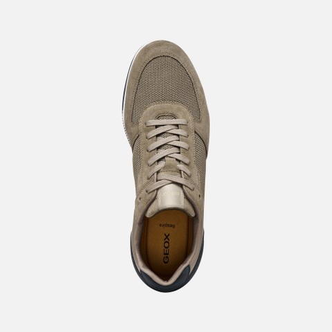 Sneakers basse SPHERICA ACTIF X3 UOMO Taupe/Blu navy scuro - image number 5 | GEOX