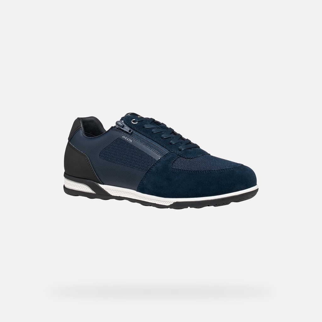 Sneakers basse SPHERICA ACTIF X3 UOMO Blu navy/Nero - image number 2 | GEOX