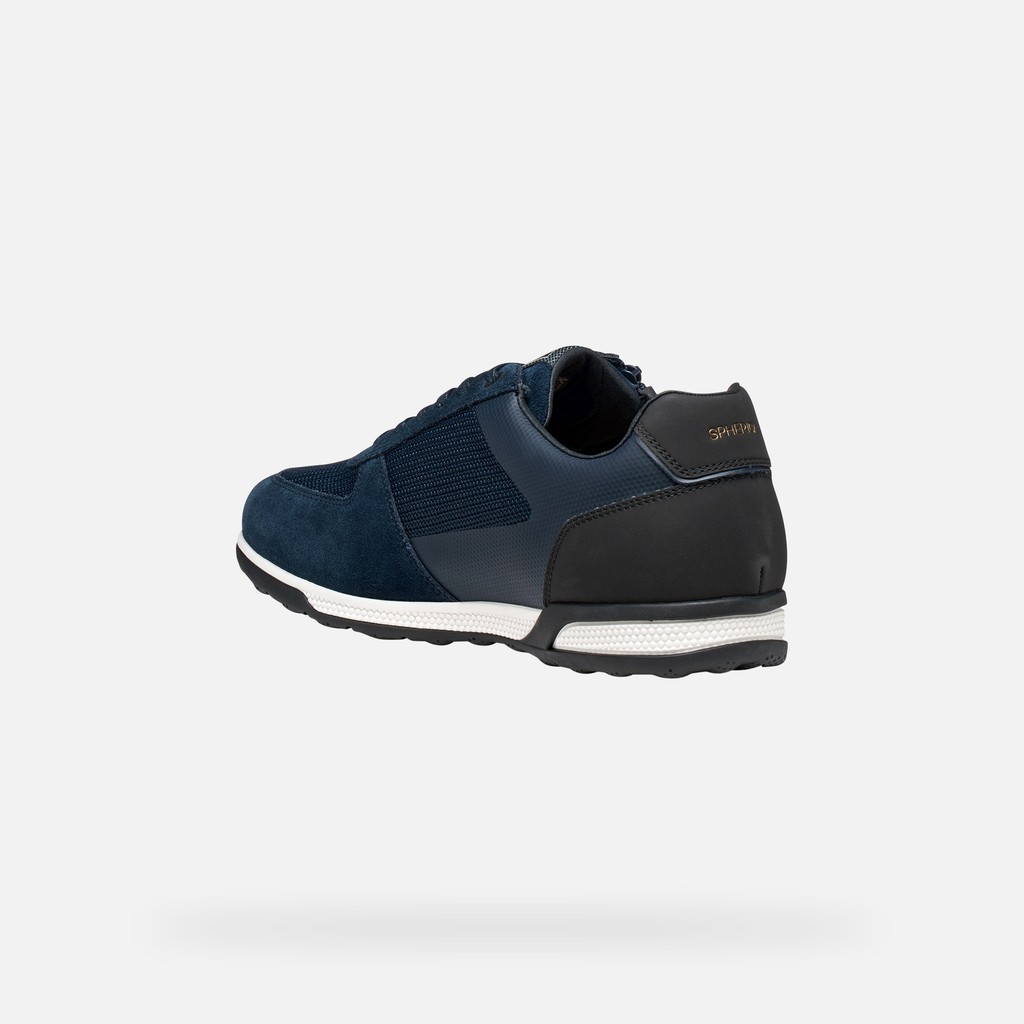 Sneakers basse SPHERICA ACTIF X3 UOMO Blu navy/Nero - image number 3 | GEOX