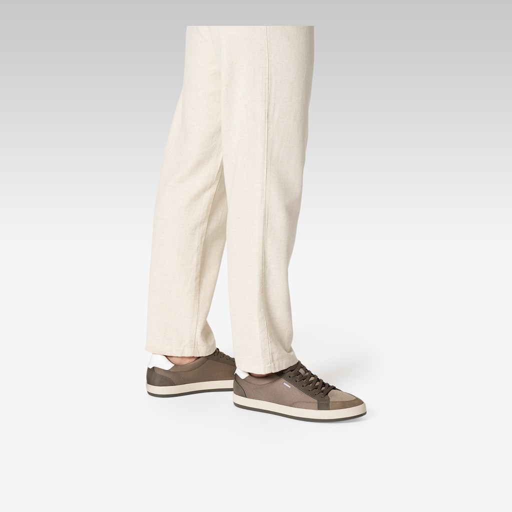 Low top sneakers SERIFOS MAN Dove grey - image number 1 | GEOX