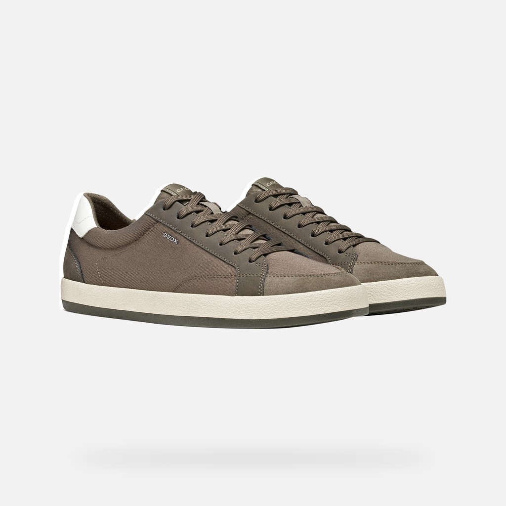 Low top sneakers SERIFOS MAN Dove grey - image number 7 | GEOX
