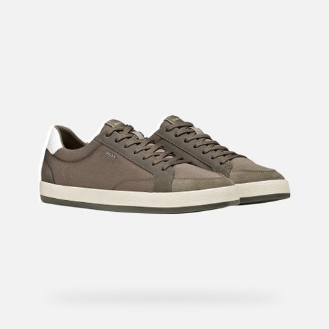 Low top sneakers SERIFOS MAN Dove grey - image number 7 | GEOX