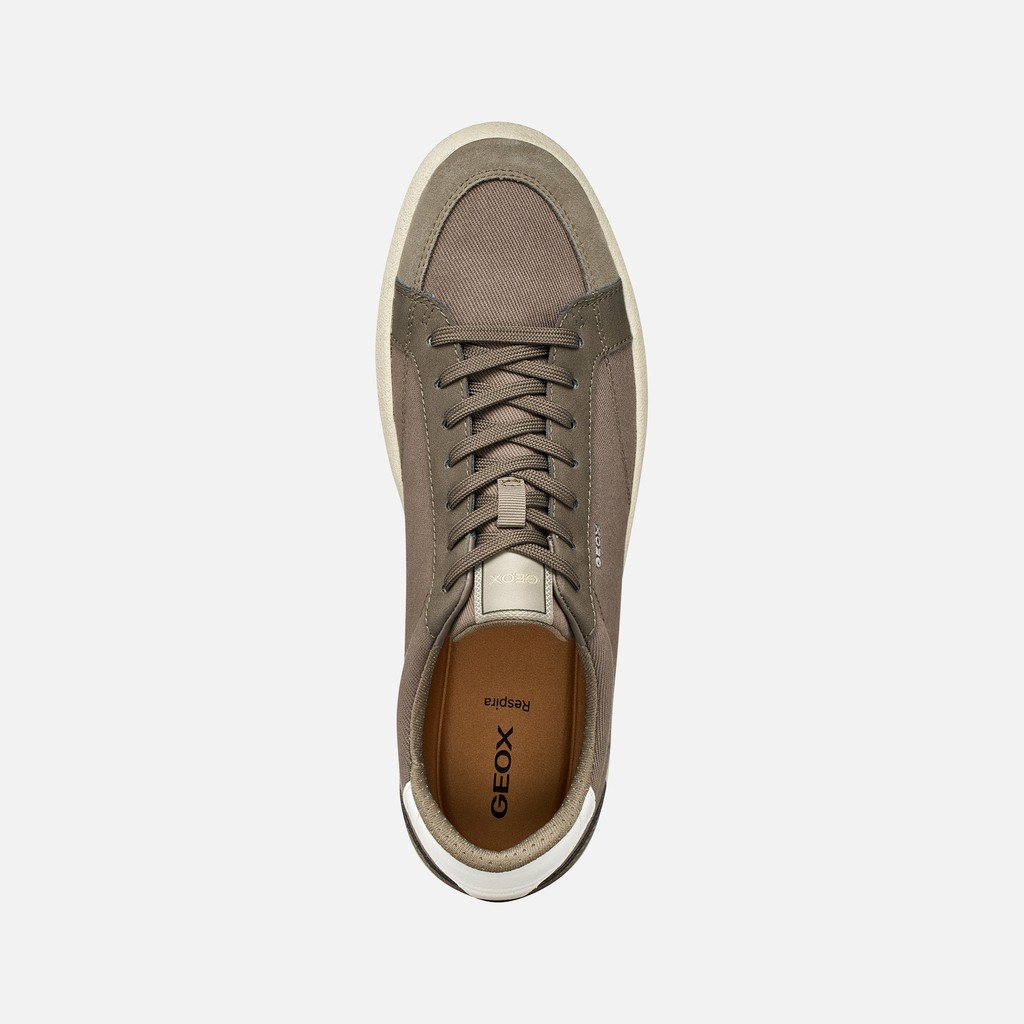 Low top sneakers SERIFOS MAN Dove grey - image number 5 | GEOX