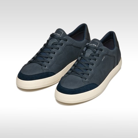 Low top sneakers SERIFOS MAN Dark Navy - image number 2 | GEOX