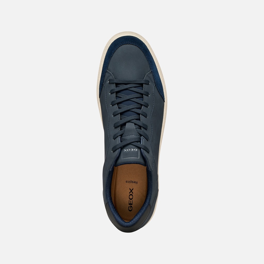 Low top sneakers SERIFOS MAN Dark Navy - image number 5 | GEOX