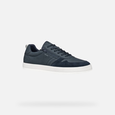 Low top sneakers SERIFOS MAN Dark Navy - image number 2 | GEOX