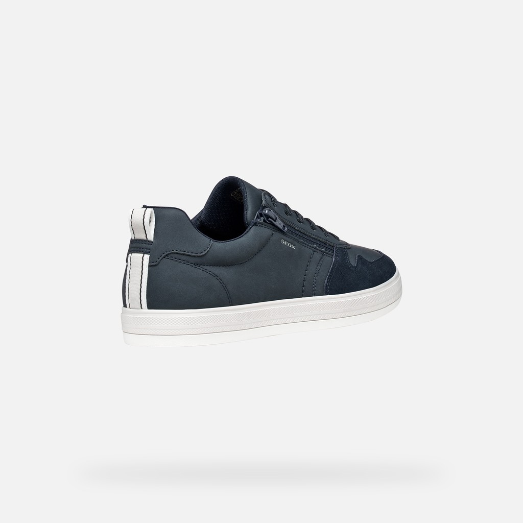 Low top sneakers SERIFOS MAN Dark Navy - image number 4 | GEOX