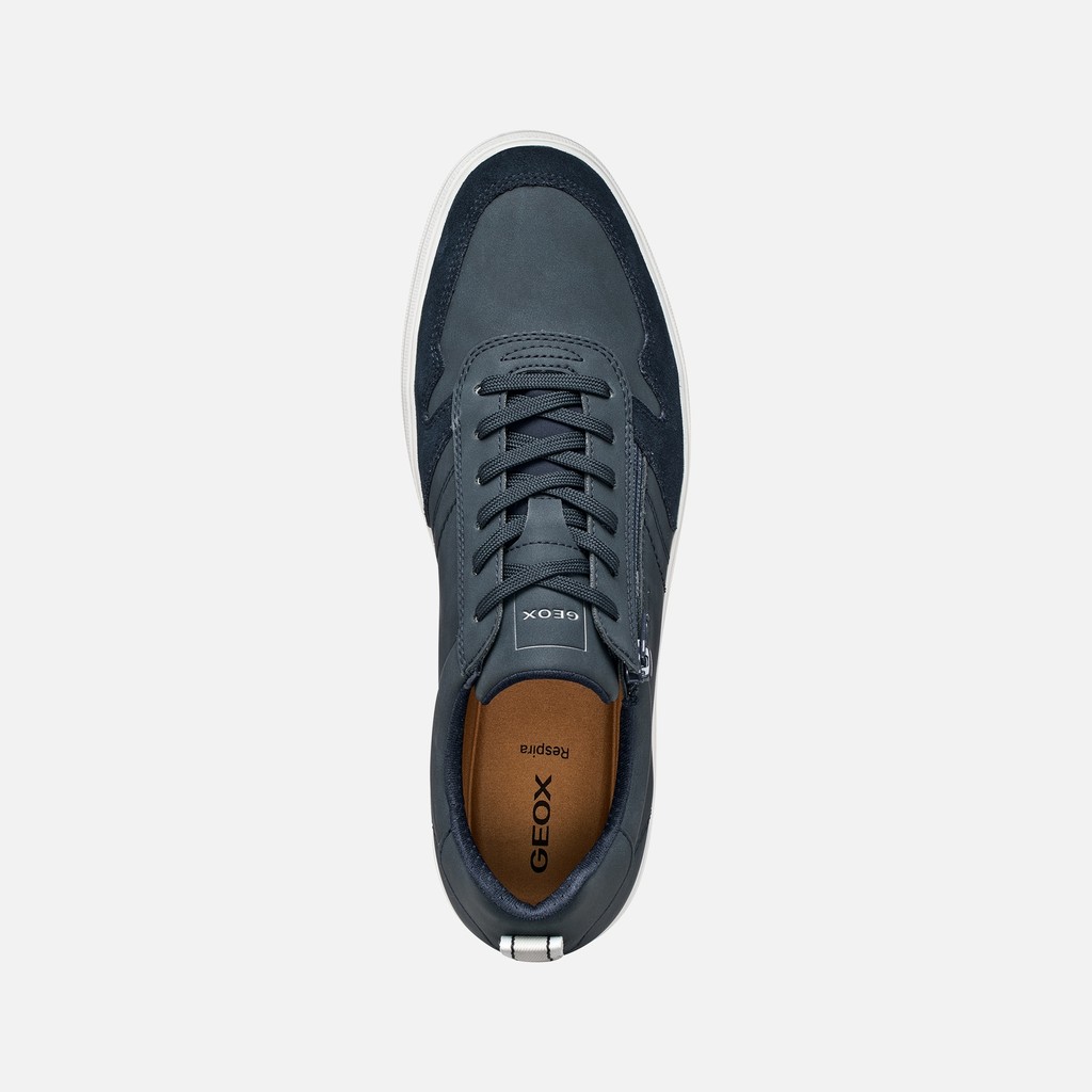 Low top sneakers SERIFOS MAN Dark Navy - image number 5 | GEOX
