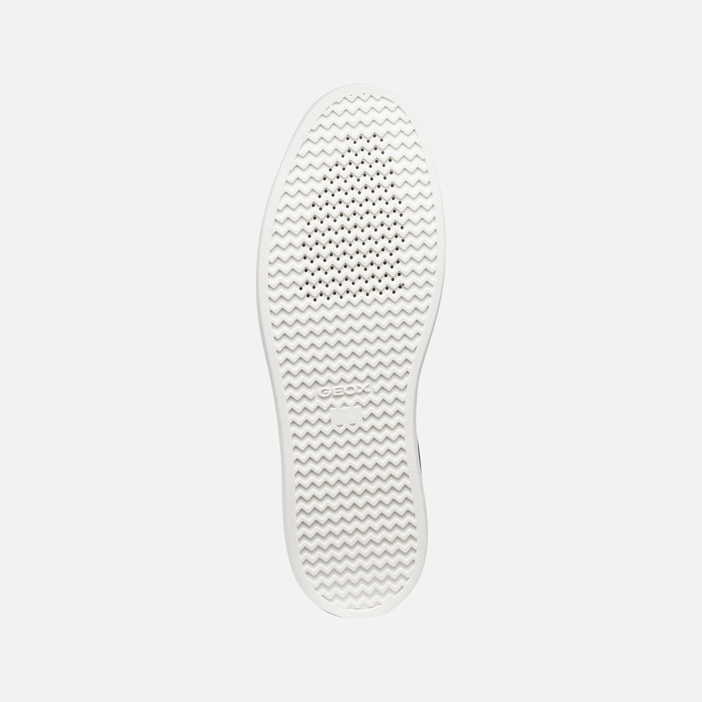 Low top sneakers SERIFOS MAN Brown cotto - image number 6 | GEOX