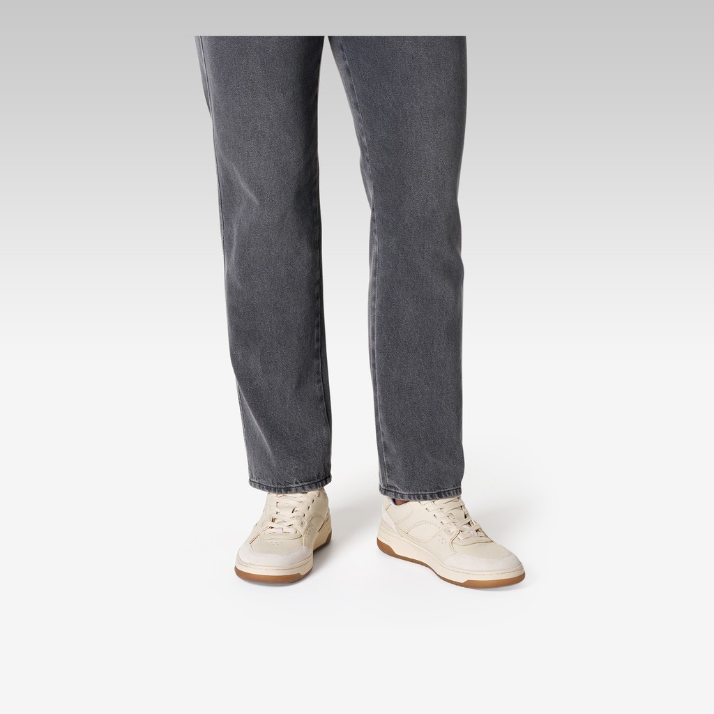 Low top sneakers SEDRAL COURT MAN Papyrus/Light sand - image number 1 | GEOX