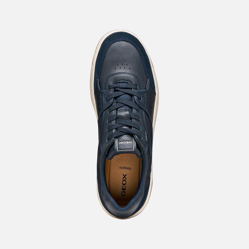 Low top sneakers SEDRAL COURT MAN Navy - image number 5 | GEOX