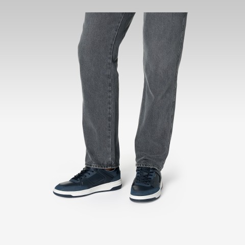 Low top sneakers SEDRAL COURT MAN Navy - image number 1 | GEOX