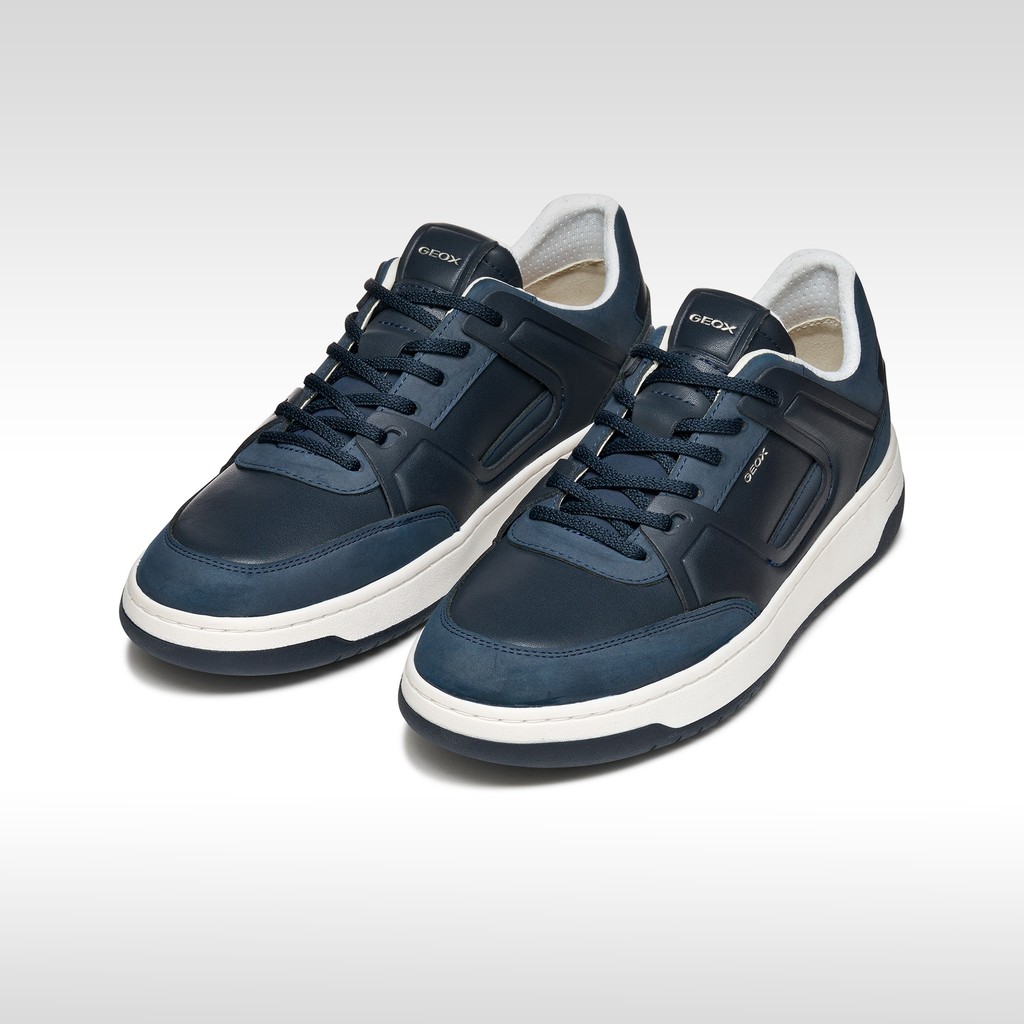 Low top sneakers SEDRAL COURT MAN Navy - image number 2 | GEOX