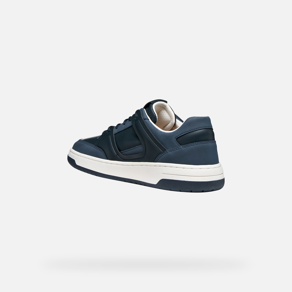 Sneakers basse SEDRAL COURT UOMO Blu navy - image number 3 | GEOX