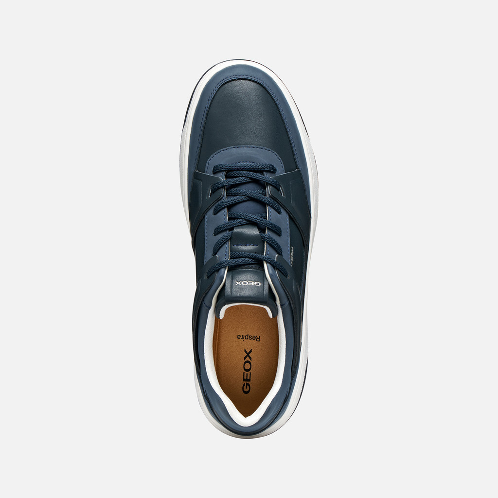 Sneakers basse SEDRAL COURT UOMO Blu navy - image number 5 | GEOX