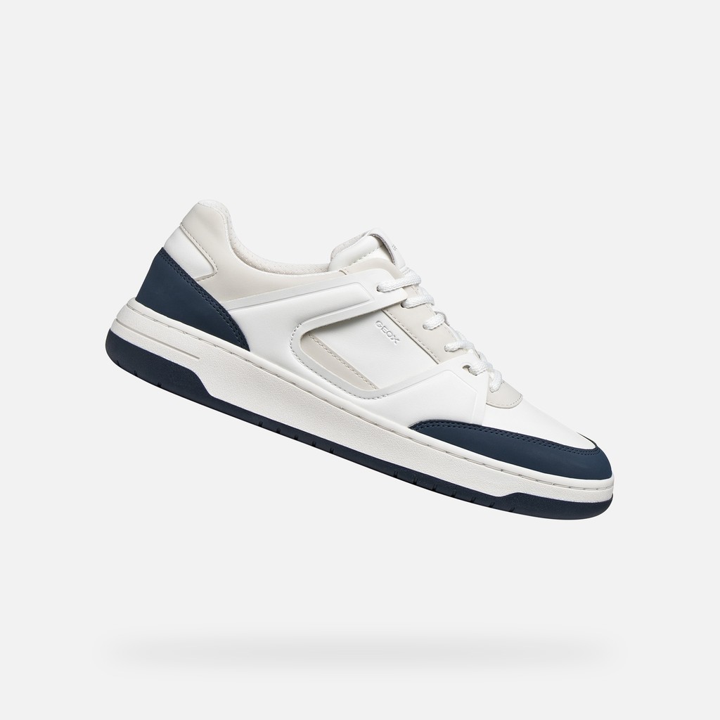 Sneakers basse SEDRAL COURT UOMO Blu navy/Bianco - image number 0 | GEOX