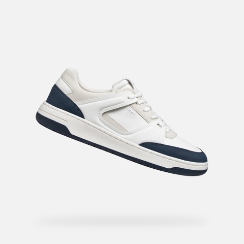 Sneakers basse SEDRAL COURT UOMO Blu navy/Bianco | GEOX