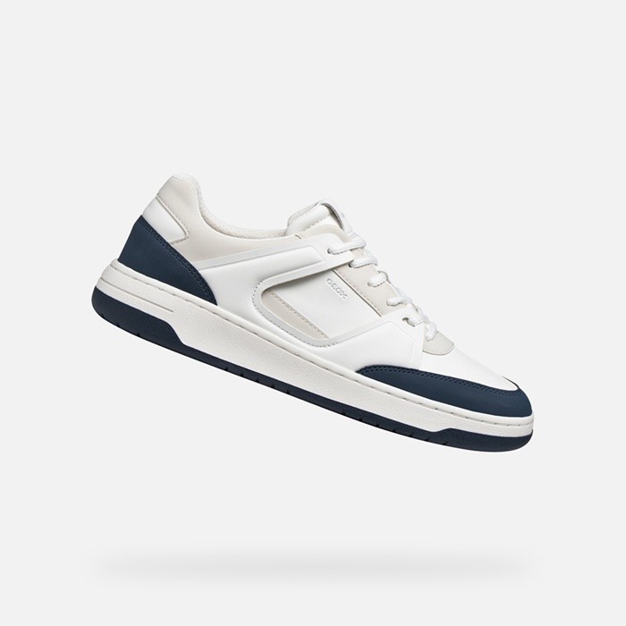 Sneakers basse SEDRAL COURT UOMO Blu navy/Bianco | GEOX