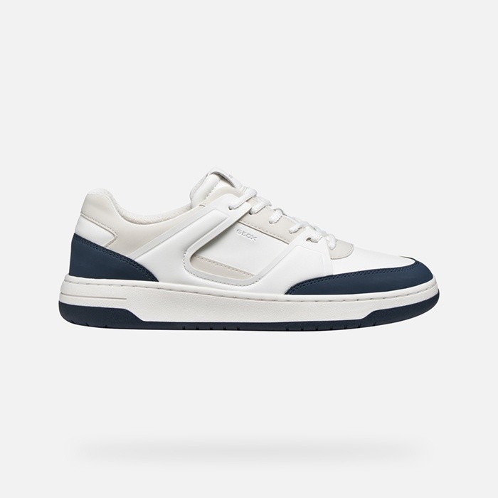Sneakers basse SEDRAL COURT UOMO Blu navy/Bianco | GEOX