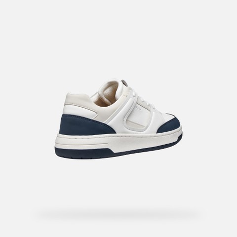 Sneakers basse SEDRAL COURT UOMO Blu navy/Bianco - image number 4 | GEOX