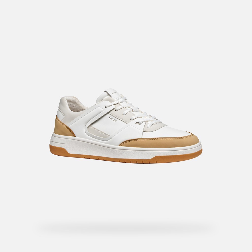 Sneakers basse SEDRAL COURT UOMO Cuoio/Bianco - image number 2 | GEOX