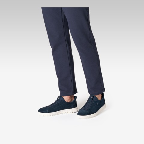Slip in sneakers FLEXTRIDE PLUS MAN Navy - image number 1 | GEOX