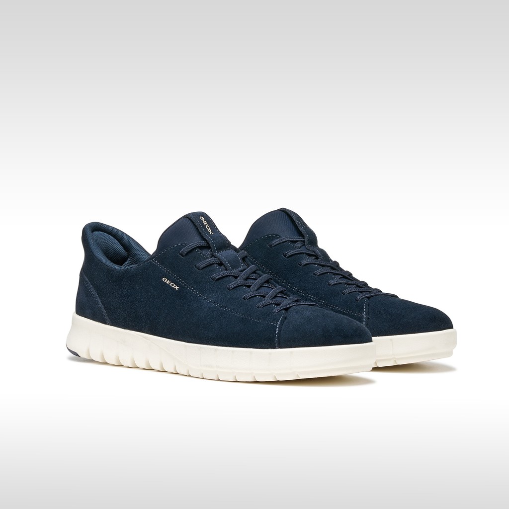 Slip in sneakers FLEXTRIDE PLUS MAN Navy - image number 8 | GEOX