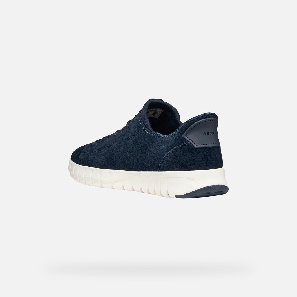 Sneaker slip in FLEXTRIDE PLUS UOMO Blu navy - image number 3 | GEOX
