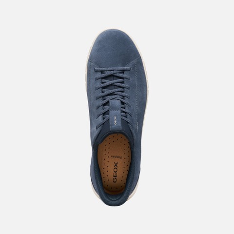 Baskets slip in FLEXTRIDE PLUS HOMME Bleu fonc&eacute; - image number 5 | GEOX