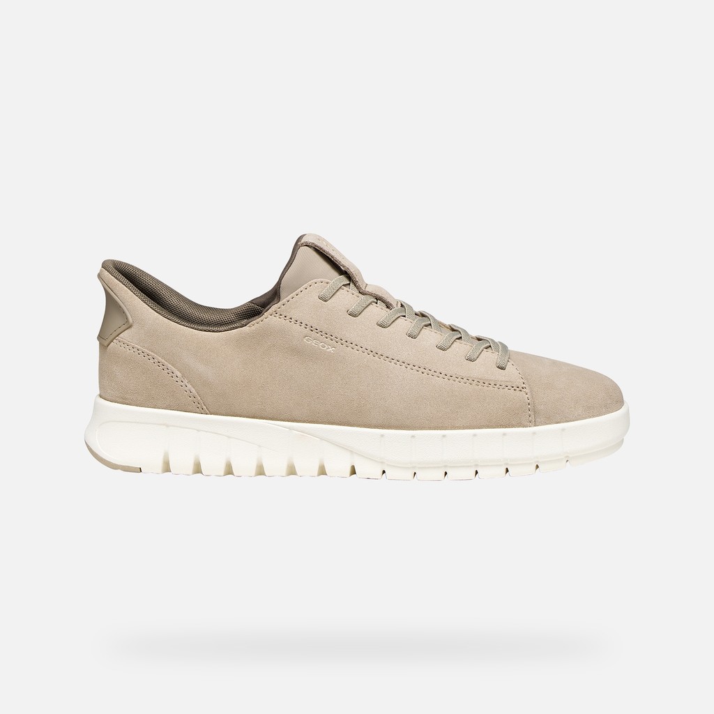 Sneaker slip in FLEXTRIDE PLUS UOMO Beige - image number 1 | GEOX