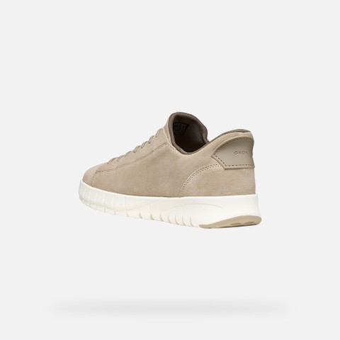 Sneaker slip in FLEXTRIDE PLUS UOMO Beige - image number 3 | GEOX