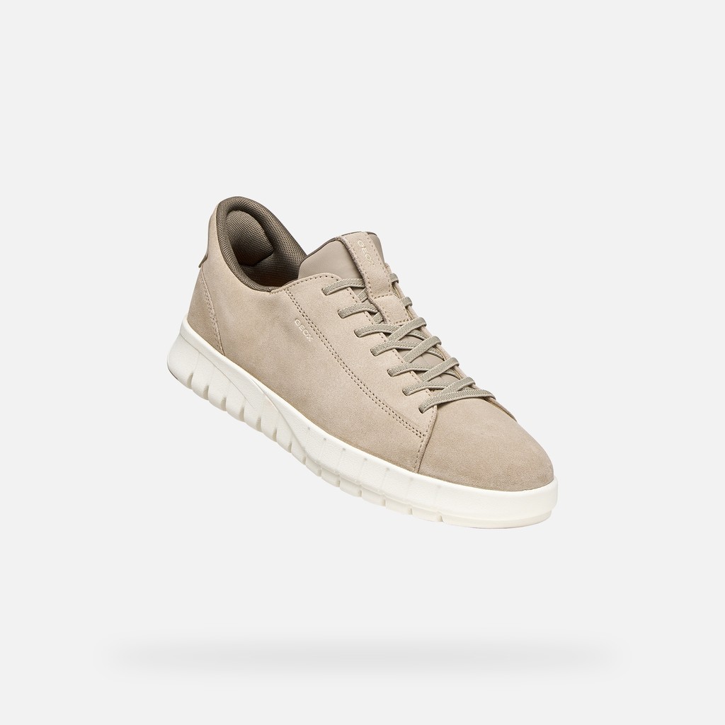 Sneaker slip in FLEXTRIDE PLUS UOMO Beige - image number 4 | GEOX