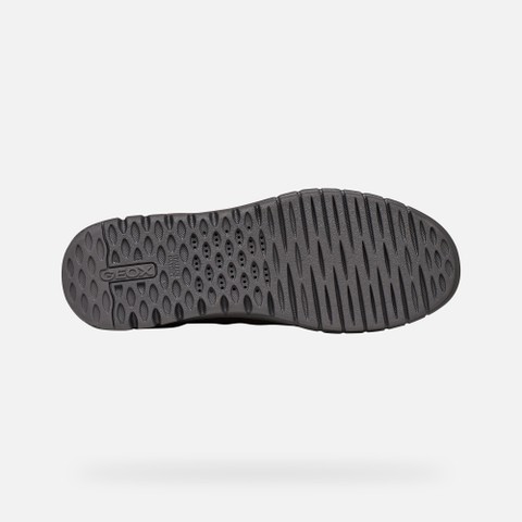 Slip in sneakers FLEXTRIDE PLUS MAN Chocolate - image number 6 | GEOX