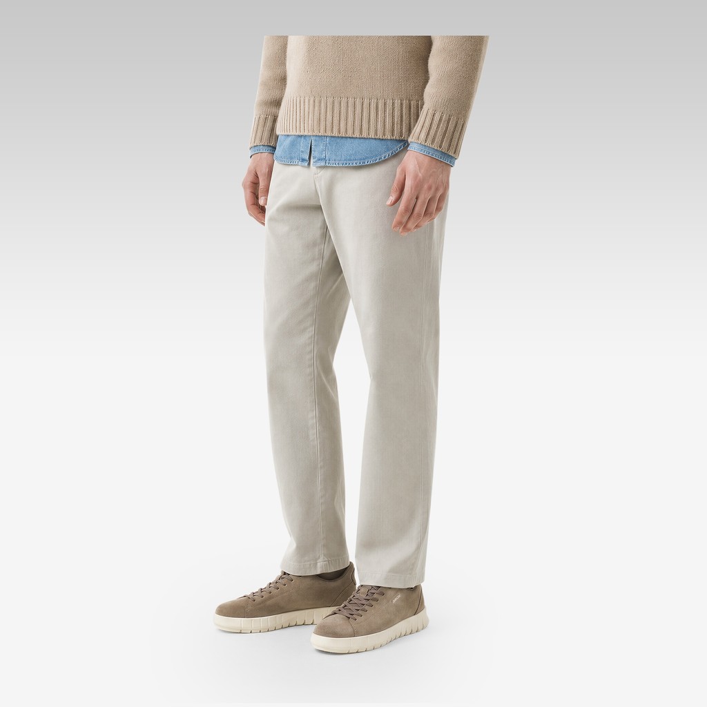 Slip in sneakers FLEXTRIDE PLUS MAN Taupe - image number 1 | GEOX